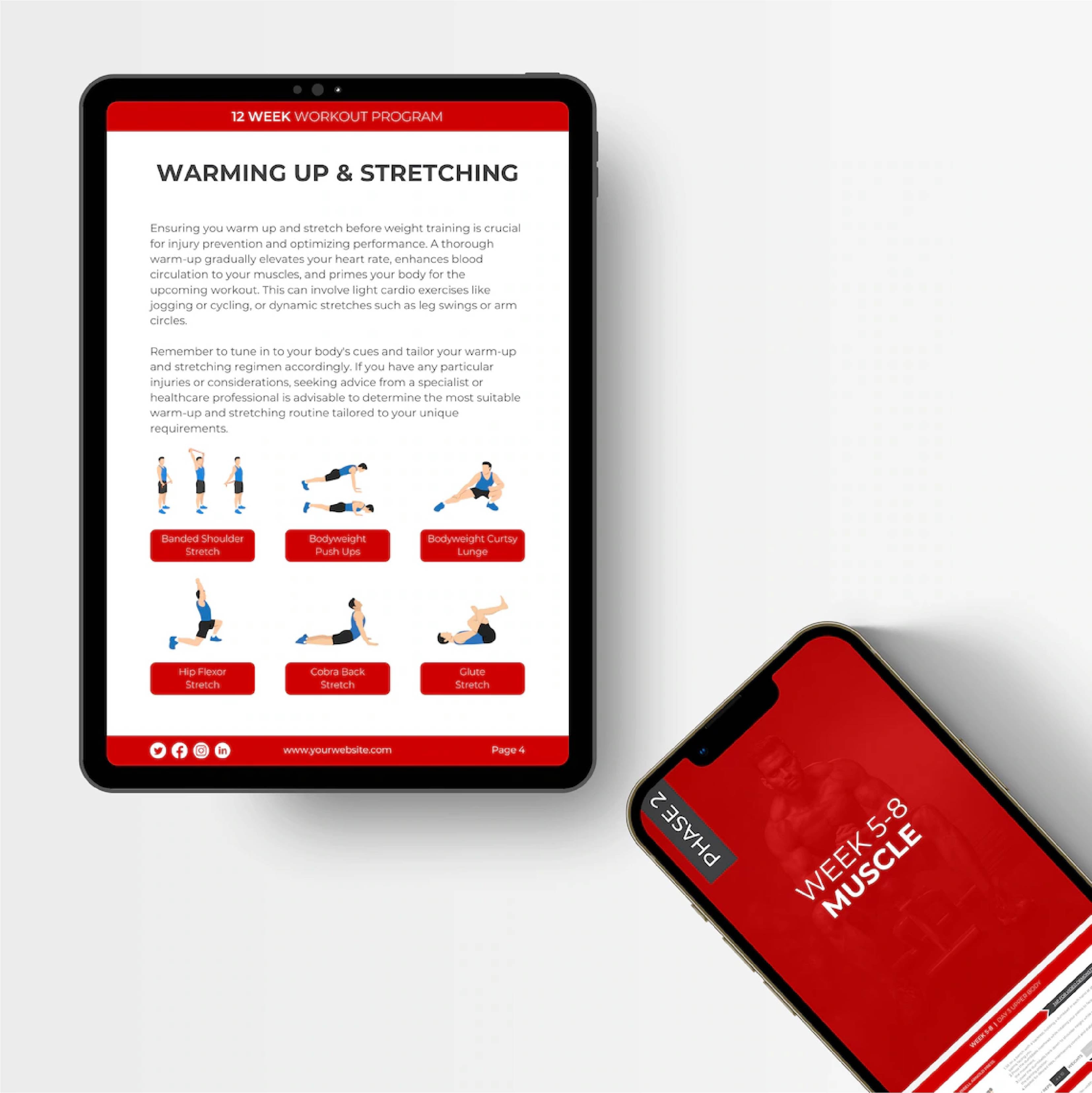 Rebrandable Fat Loss eBook | 12 Week Nutrition & Training Guide | Done-for-You Fitness Resource for Health Coaches