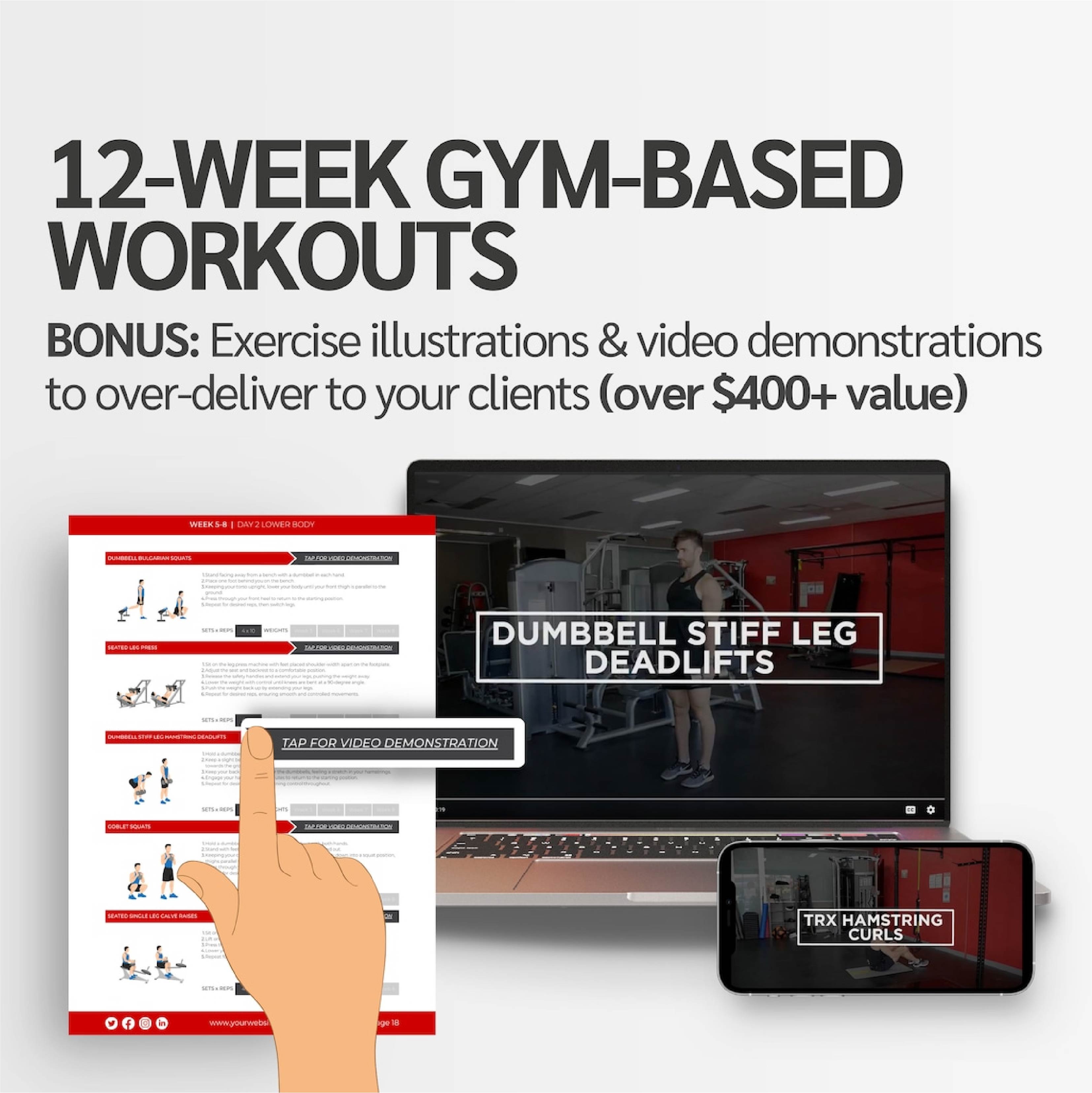 Rebrandable Fat Loss eBook | 12 Week Nutrition & Training Guide | Done-for-You Fitness Resource for Health Coaches