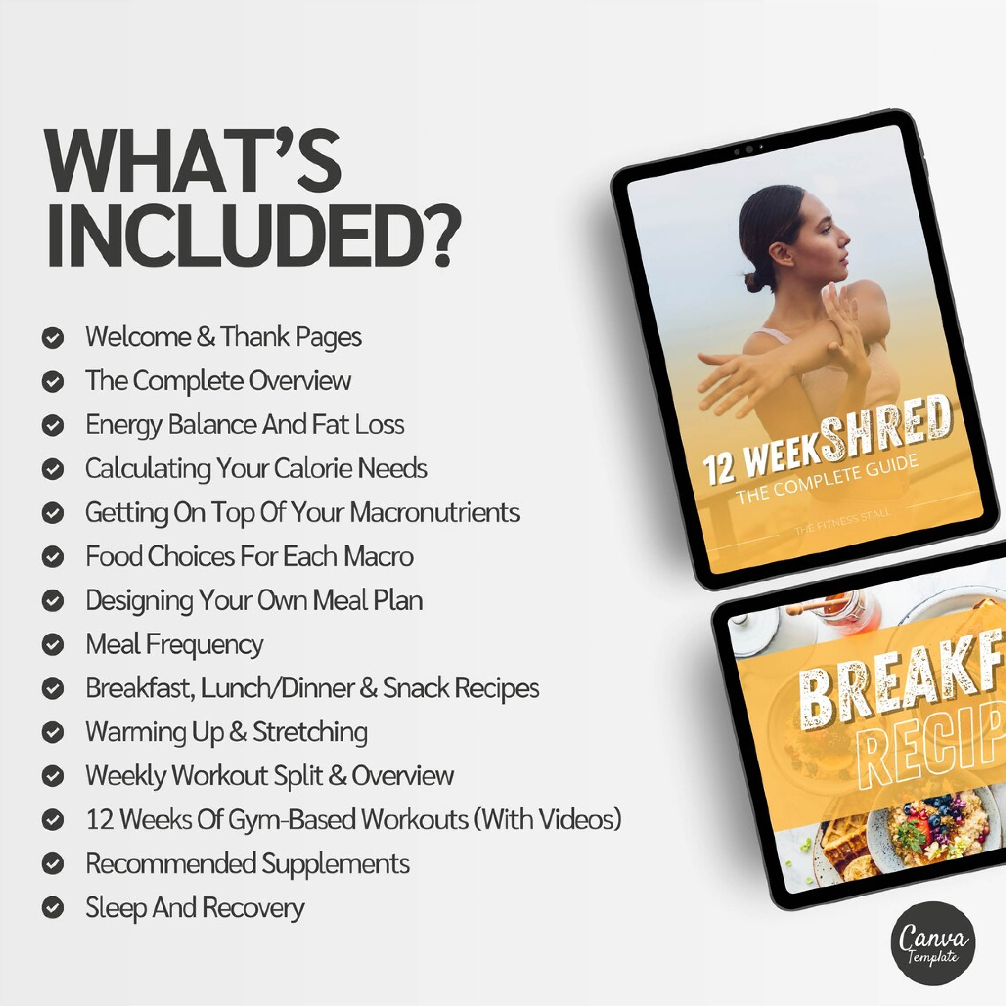 12-Week Strong & Lean Transformation Program | Done-For-You Fitness & Nutrition Coaching Template
