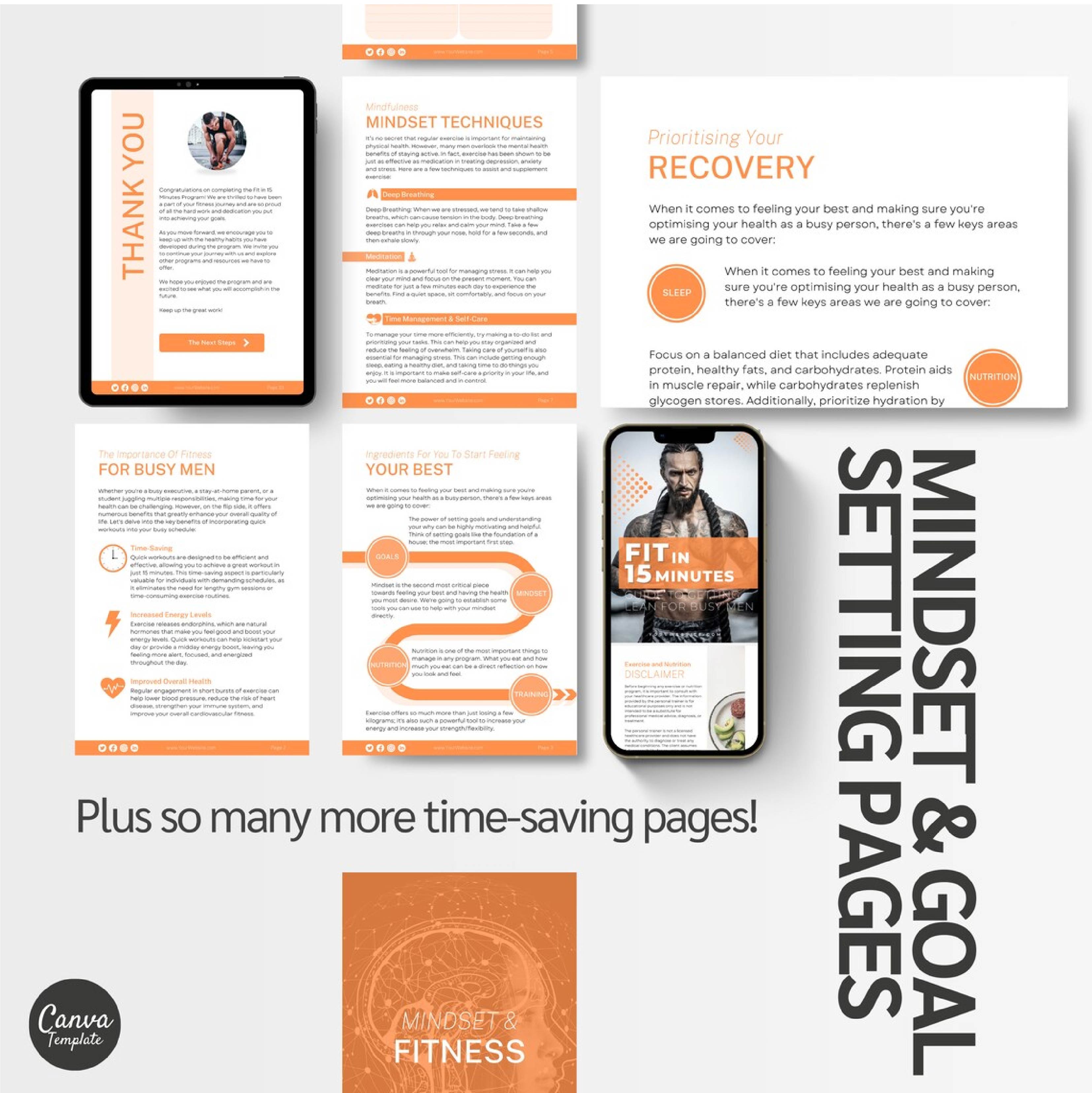 Fit in 15 Minutes: 4-Week Weight Loss & Lean Physique Program for Busy Men