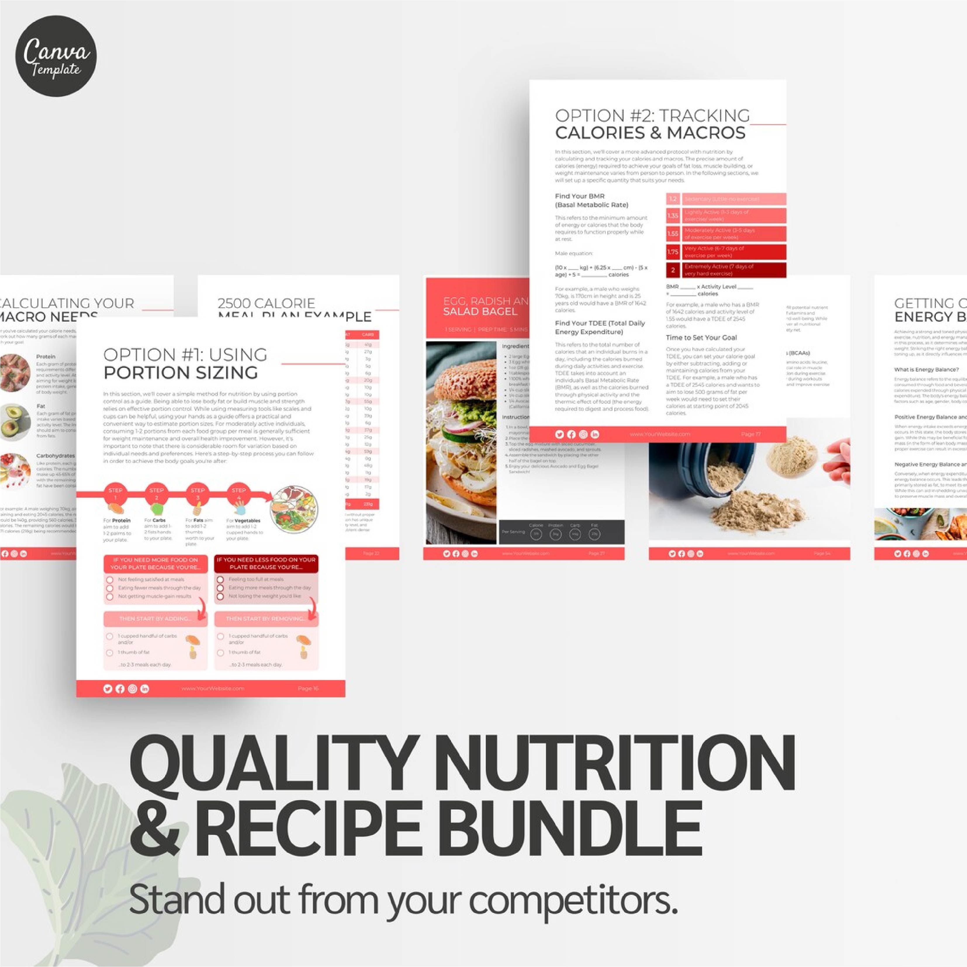 Fit & Toned in 8 Weeks: Fitness Program for Men (Editable Canva Template)