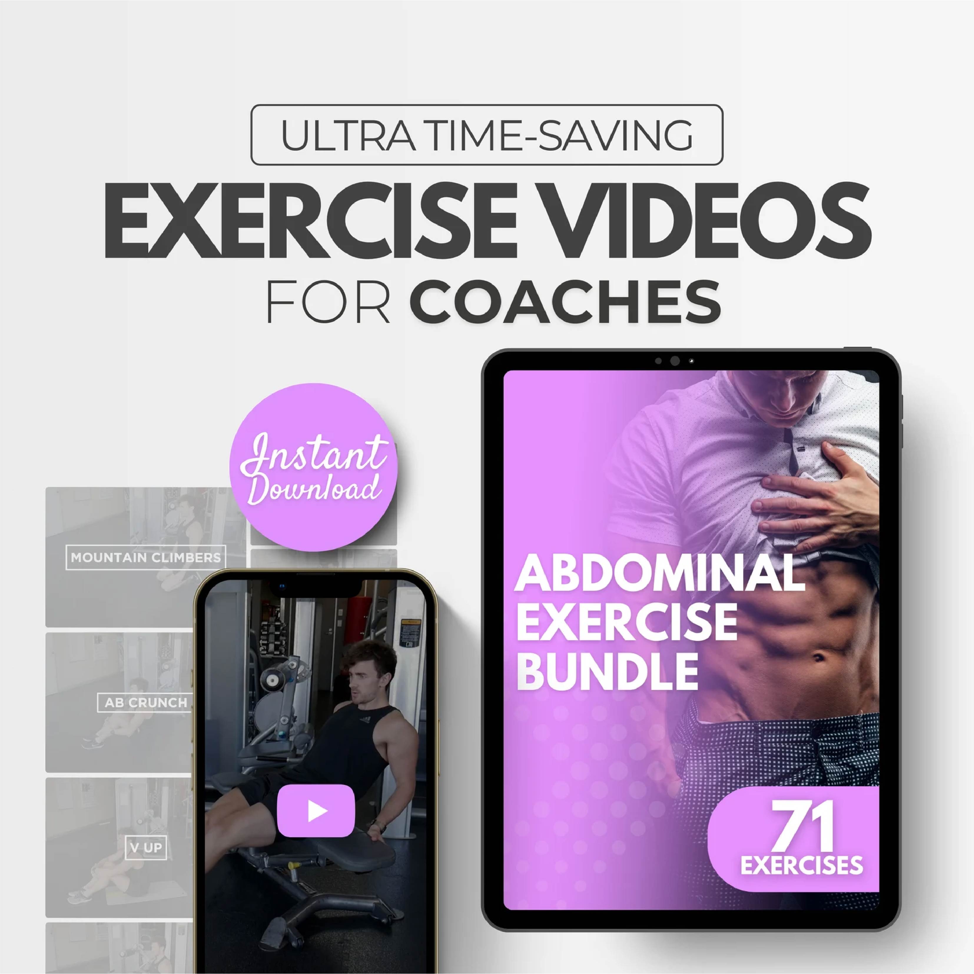 The Fitness Stall – 71 Pre-Made Ab Fitness Exercise Videos