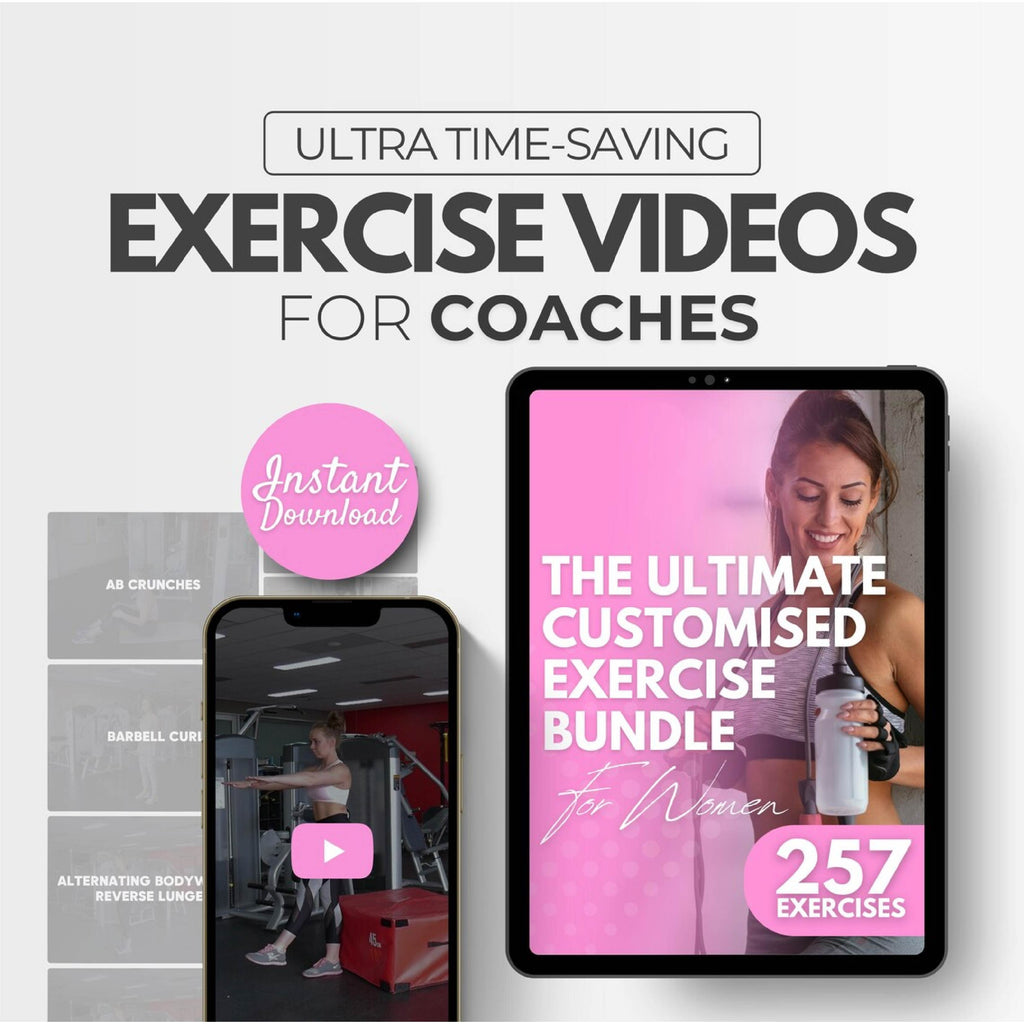 The Ultimate 257-Exercise Fitness Video Library – Full Body, Abs, HIIT & Strength Workouts for Coaches