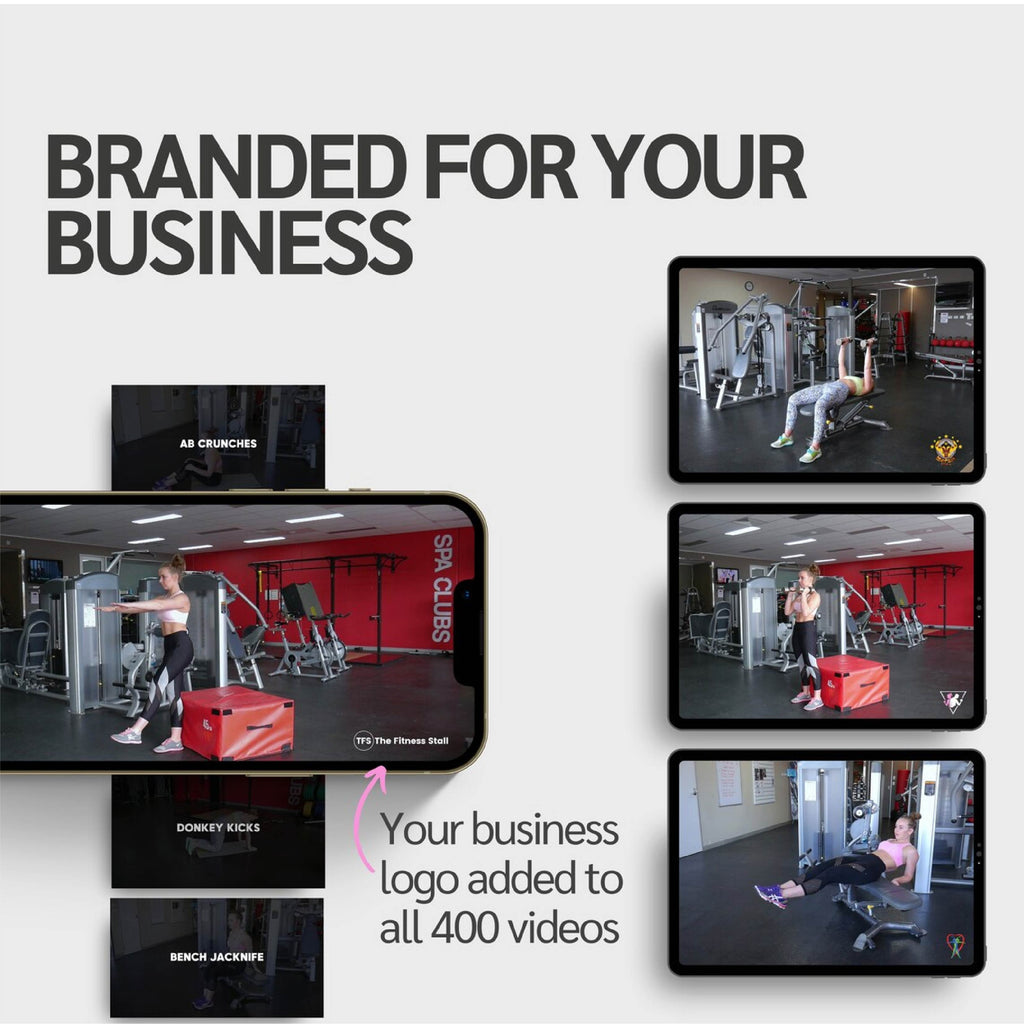 The Ultimate 257-Exercise Fitness Video Library – Full Body, Abs, HIIT & Strength Workouts for Coaches