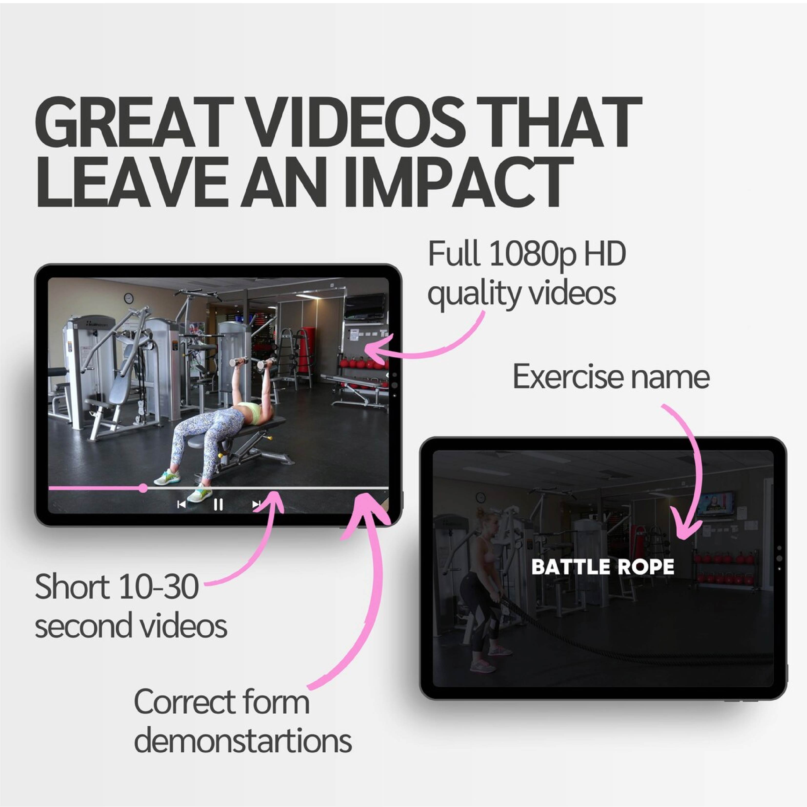 The Ultimate 257-Exercise Fitness Video Library – Full Body, Abs, HIIT & Strength Workouts for Coaches