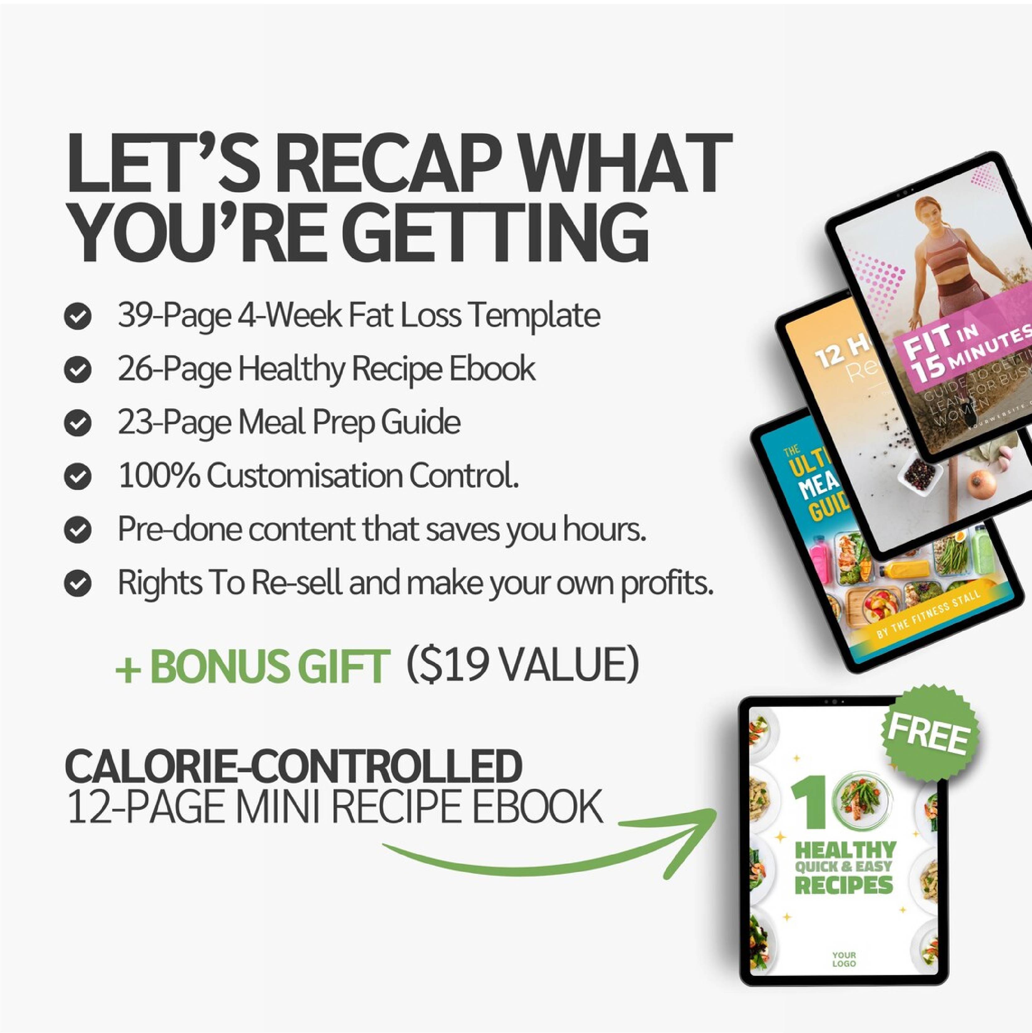 The Ultimate Fitness & Nutrition Bundle for Women