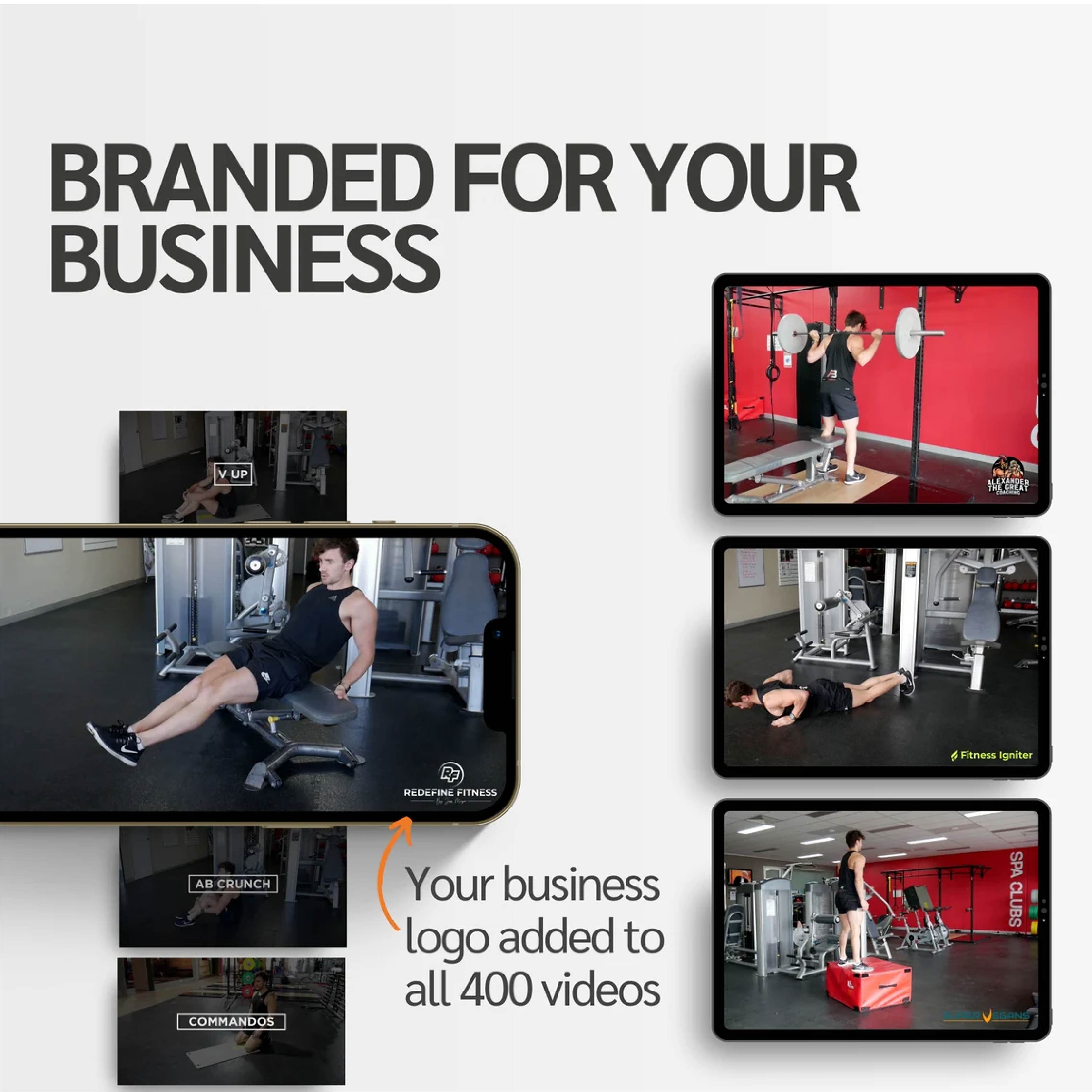 The Ultimate 400-Exercise Fitness Video Library – Full Body, HIIT, Strength & Abs Workouts for Coaches