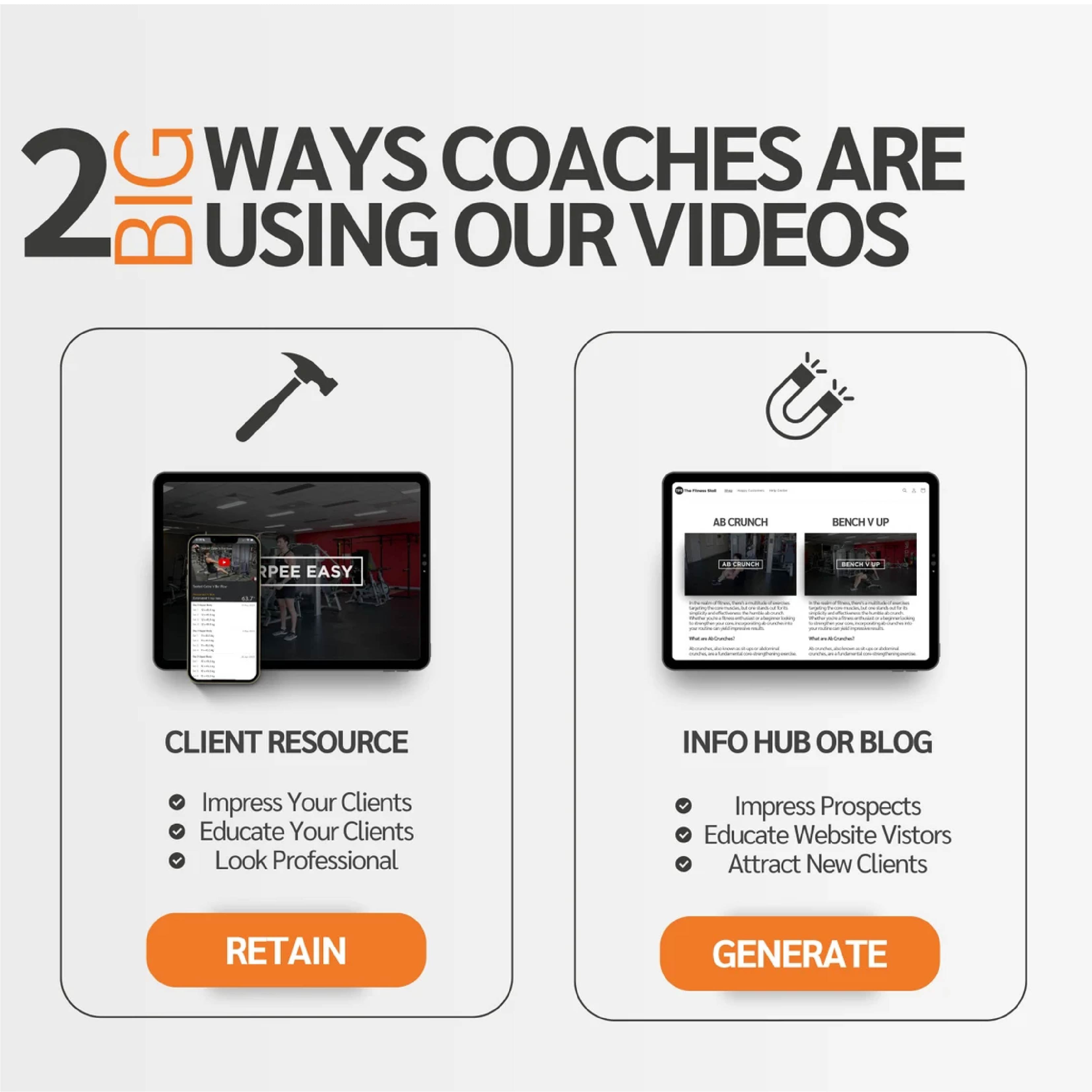 The Ultimate 400-Exercise Fitness Video Library – Full Body, HIIT, Strength & Abs Workouts for Coaches