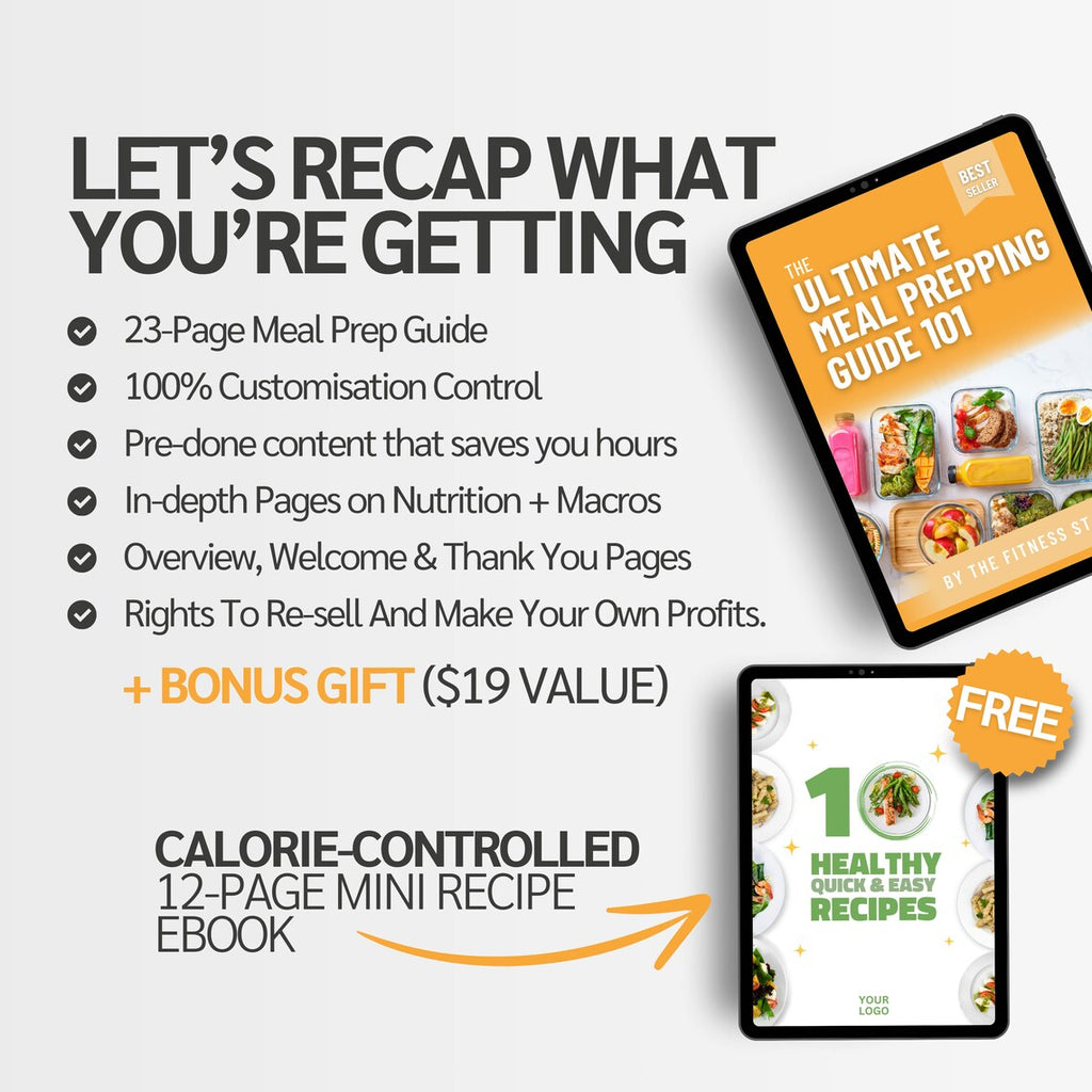 Fitness Coach Resource | Editable Nutrition eBook on Healthy Meals & Macros