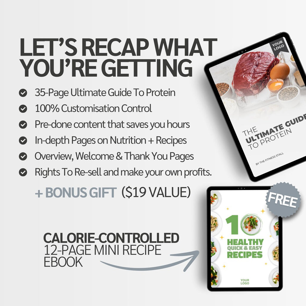 High-Protein Nutrition Guide – Done-for-You eBook Template for Health Coaches