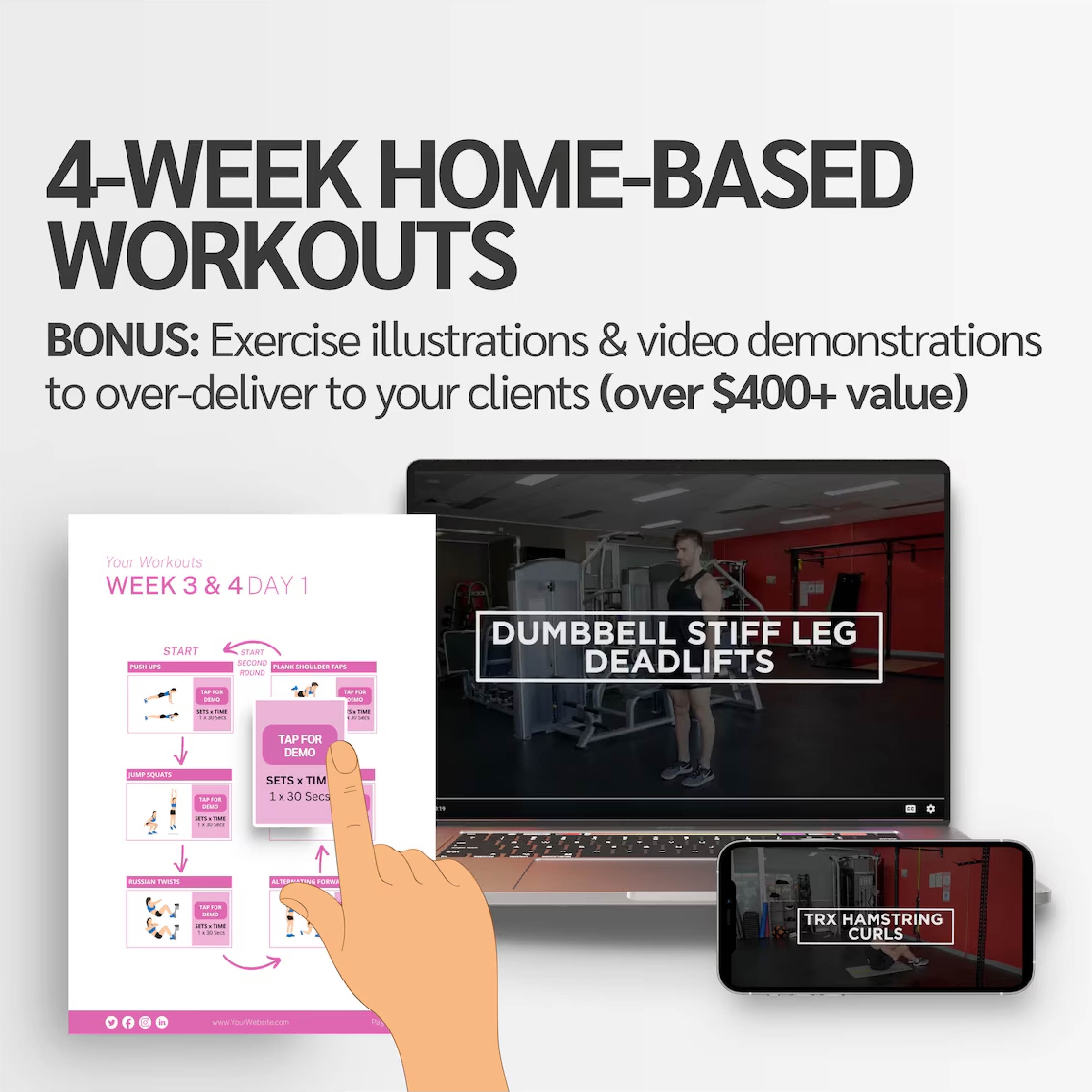 15 Minutes: 4-Week Fitness &amp; Nutrition Program for Busy Women