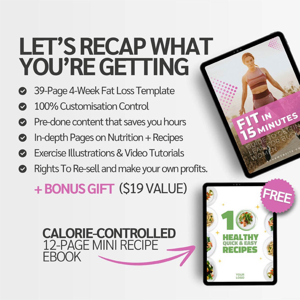 15 Minutes: 4-Week Fitness &amp; Nutrition Program for Busy Women