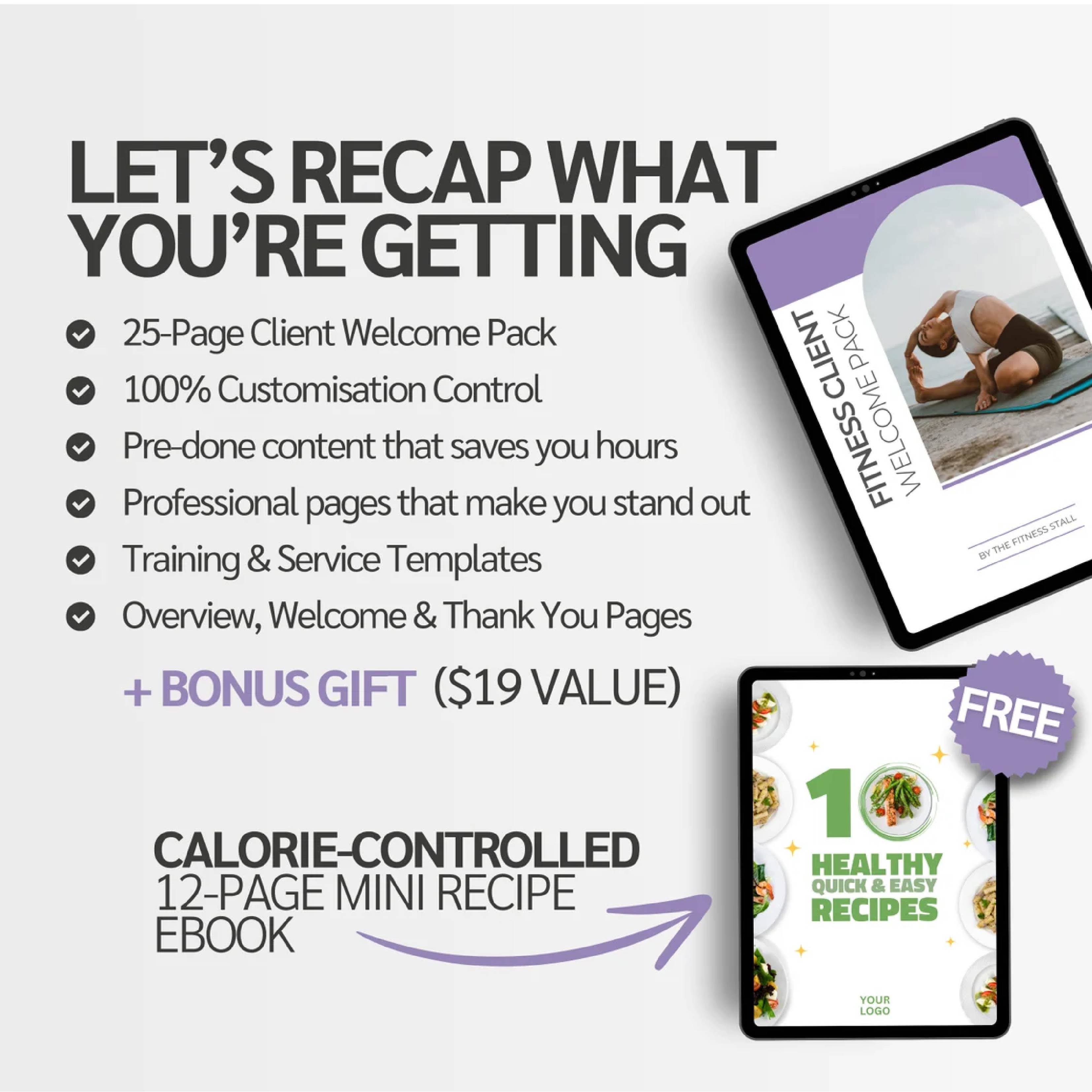 Canva Website Templates for Fitness Coaches & Personal Trainers