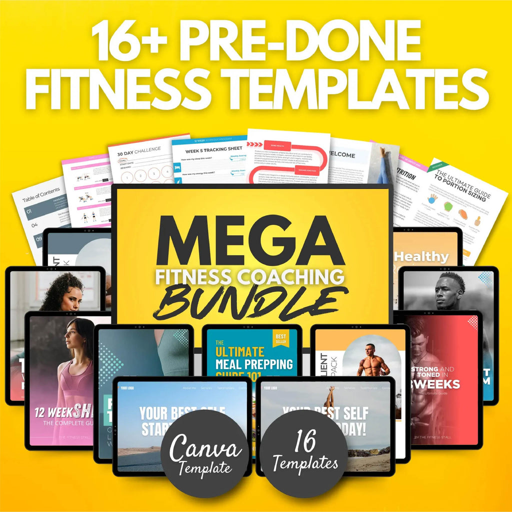 The Ultimate Time-Saving & Profit-Boosting Bundle for Fitness Coaches & Personal Trainers!