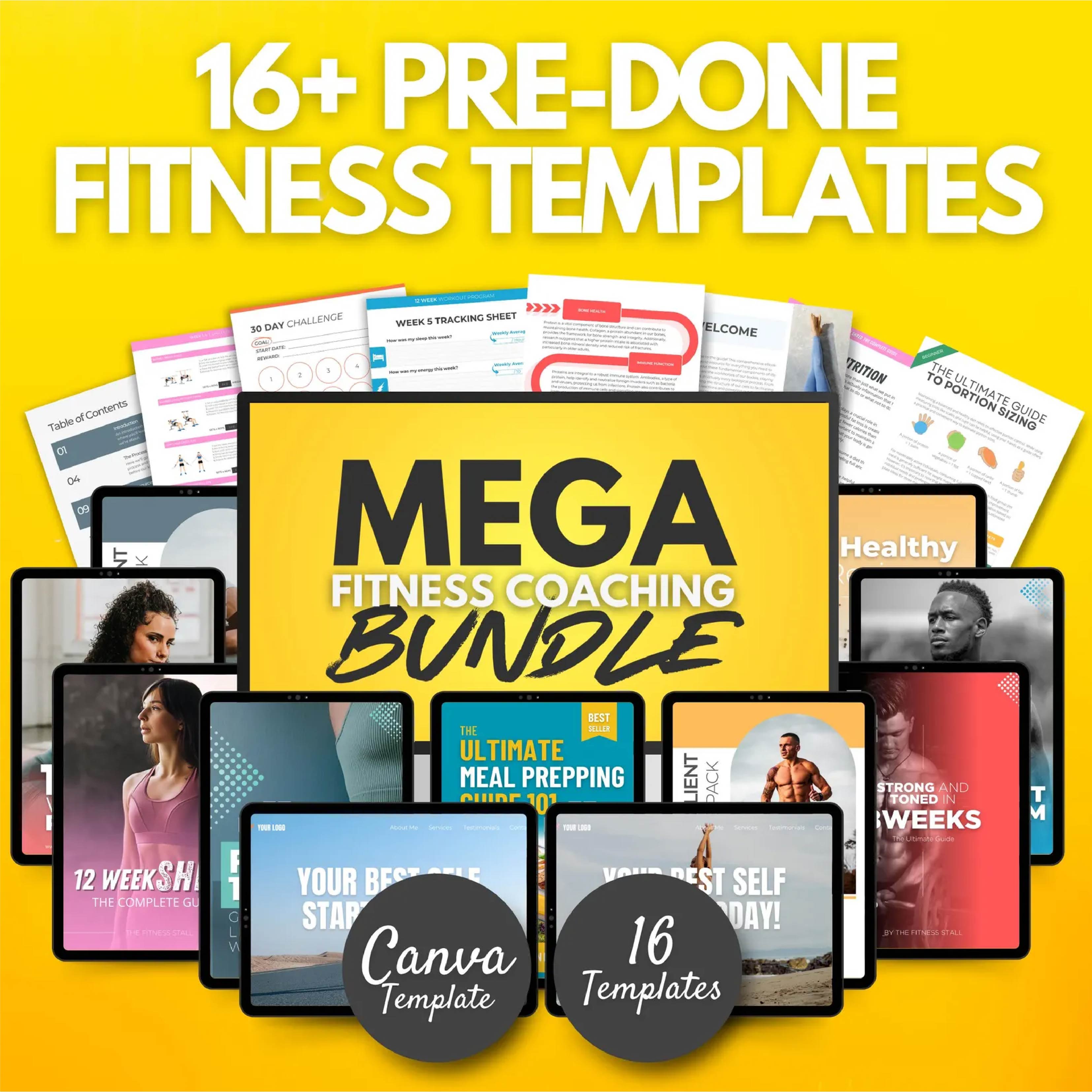 The Ultimate Time-Saving & Profit-Boosting Bundle for Fitness Coaches & Personal Trainers!