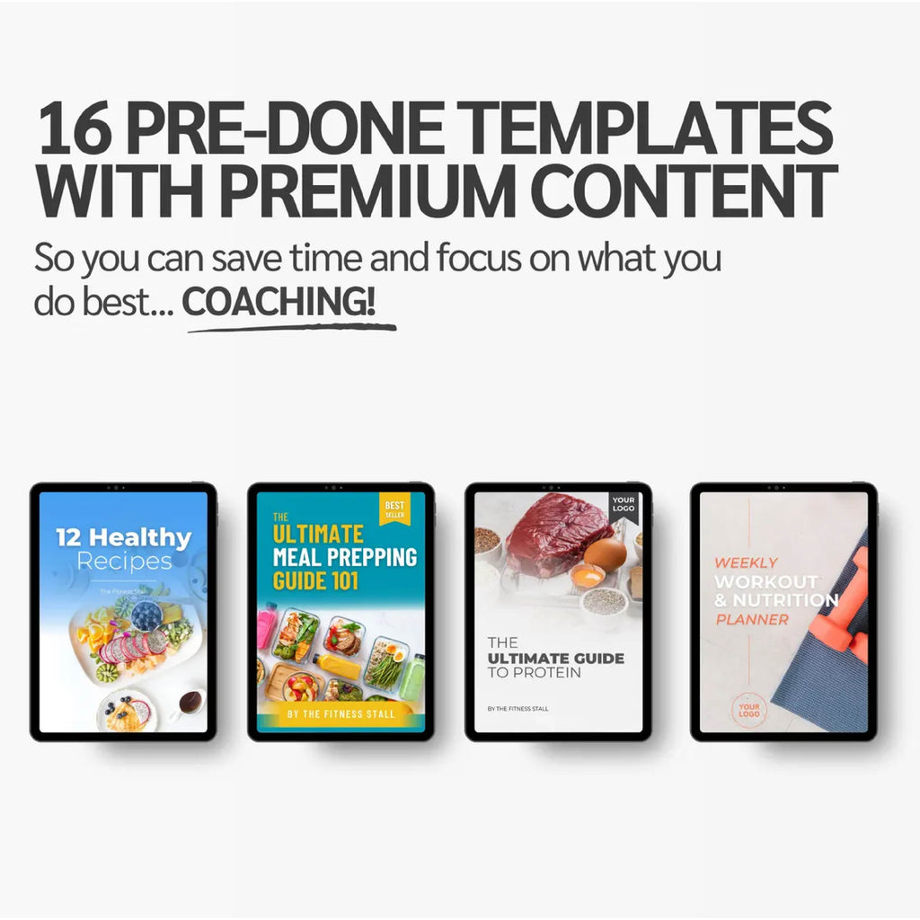 The Ultimate Time-Saving & Profit-Boosting Bundle for Fitness Coaches & Personal Trainers!