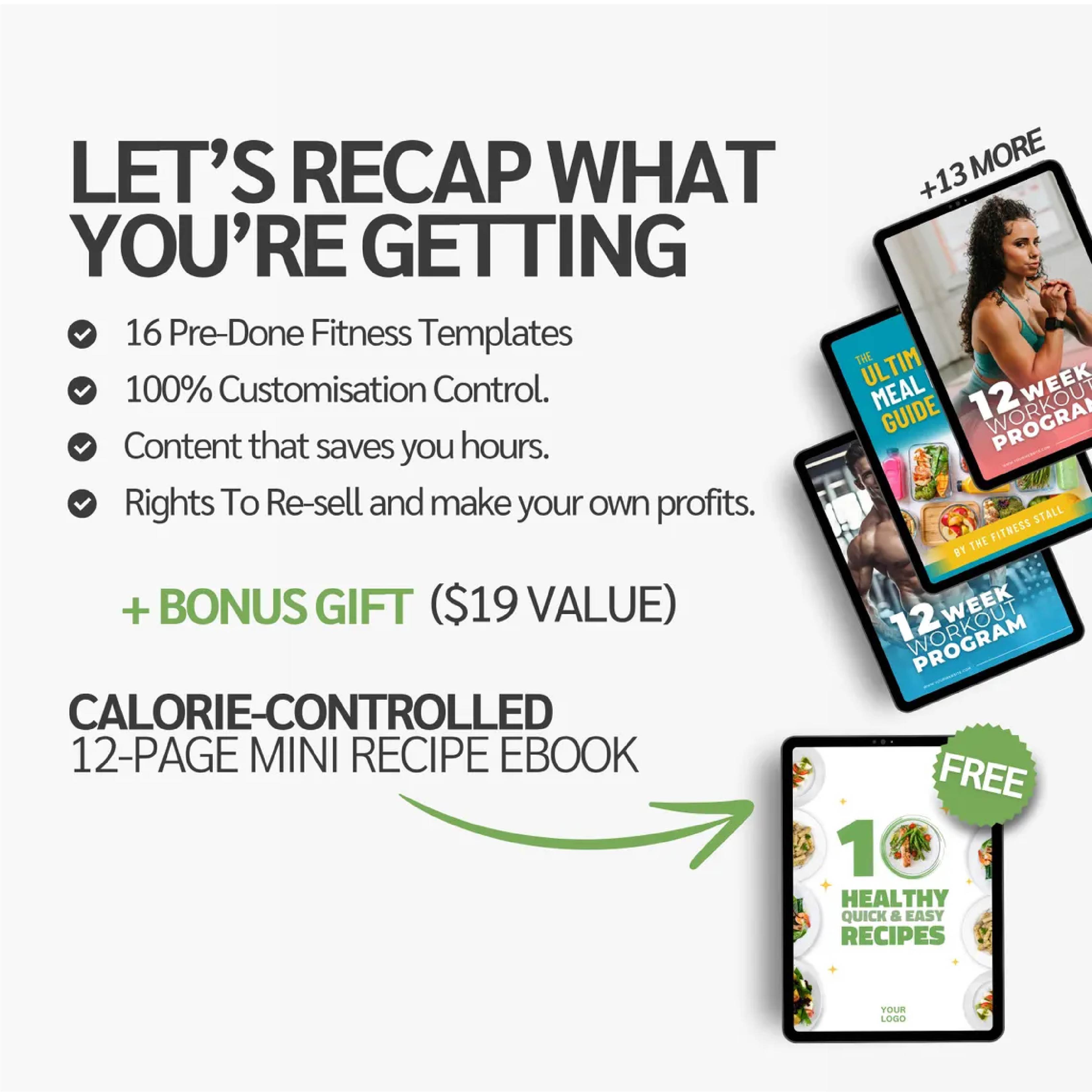 The Ultimate Time-Saving & Profit-Boosting Bundle for Fitness Coaches & Personal Trainers!