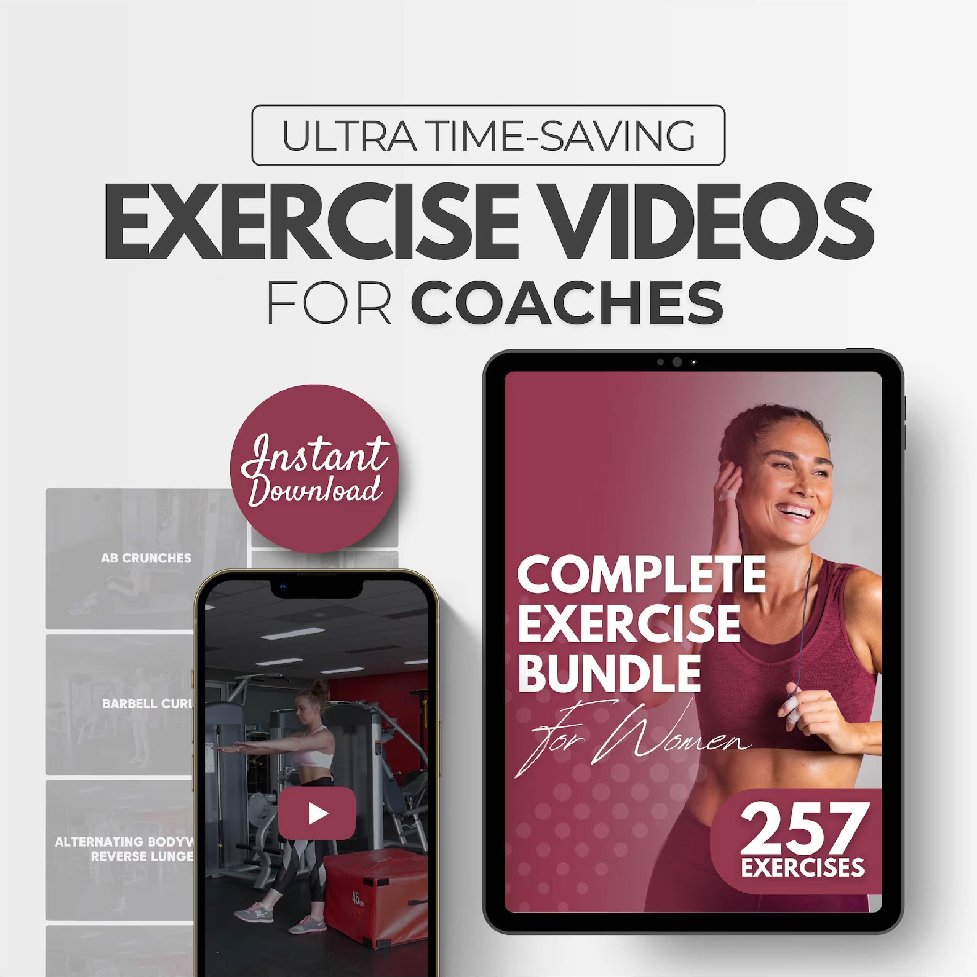 The Fitness Stall – 257 Professional Exercise Videos