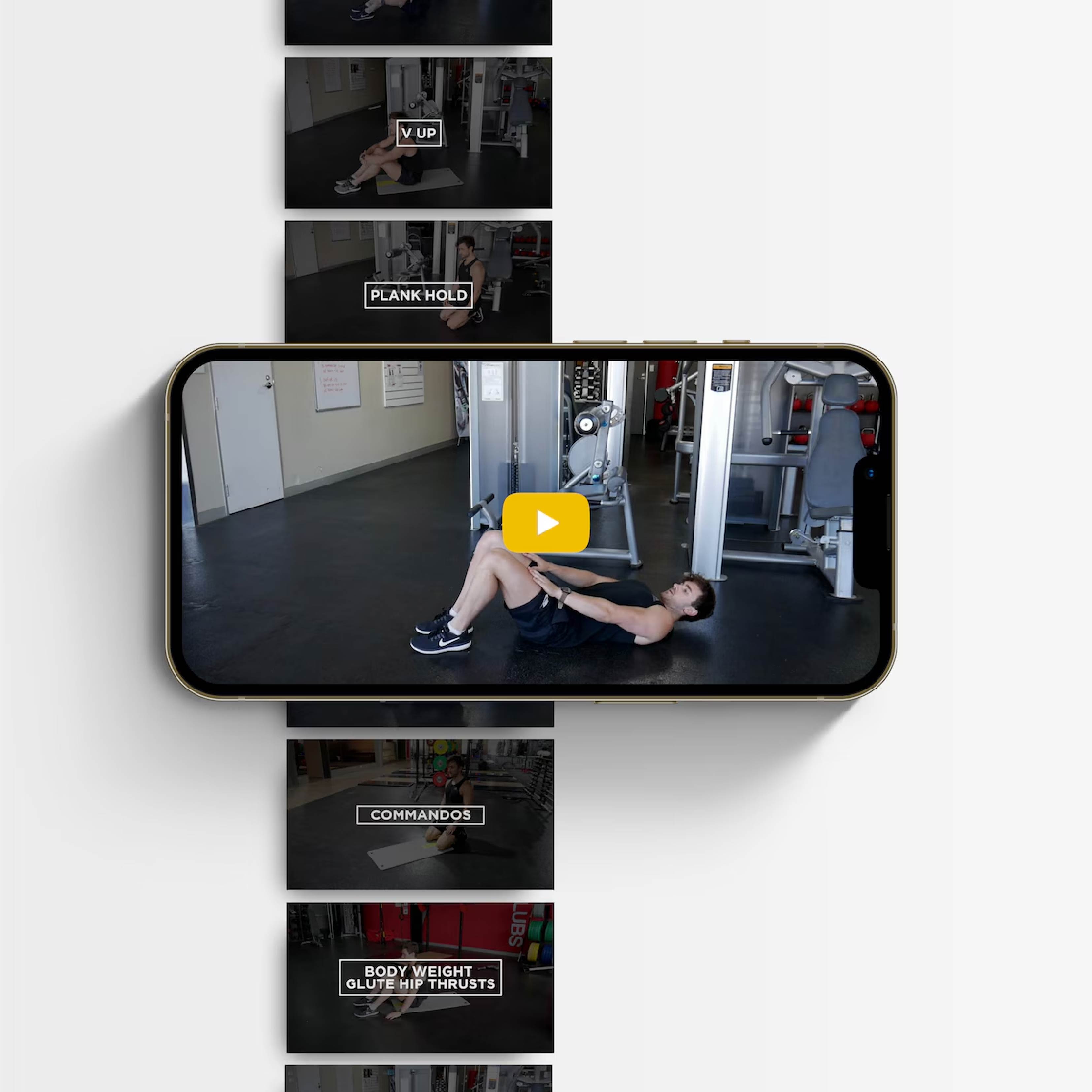 400+ Fitness Exercise Video Library – Full Body, Abs, HIIT & Strength Workouts for Trainers & Coaches