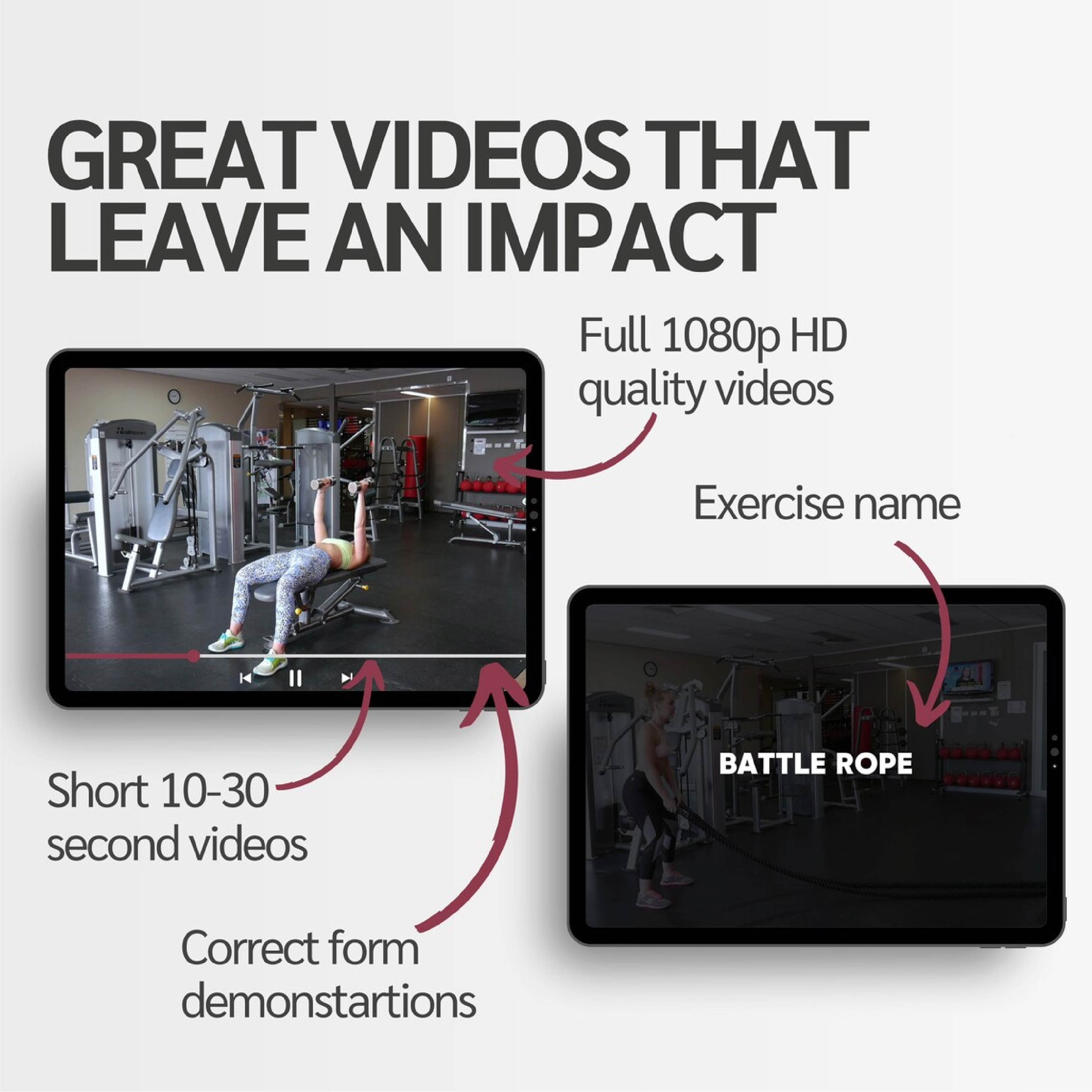 The Fitness Stall – 257 Professional Exercise Videos