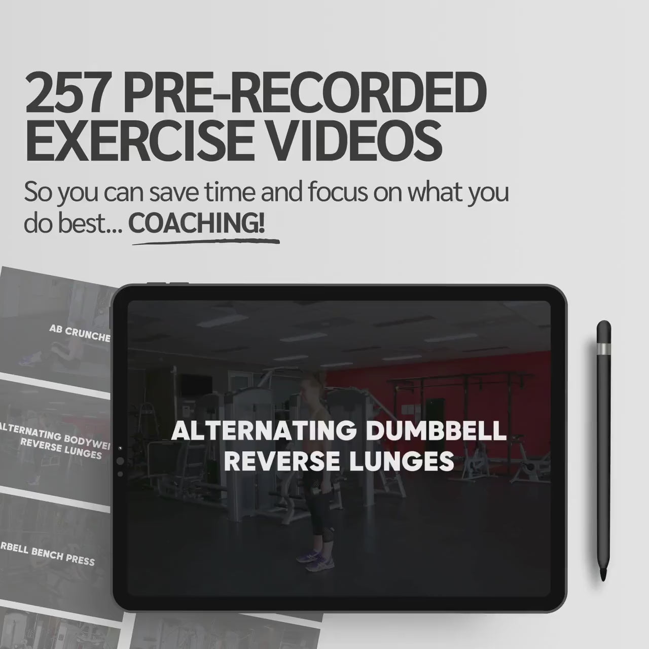 The Fitness Stall – 257 Professional Exercise Videos