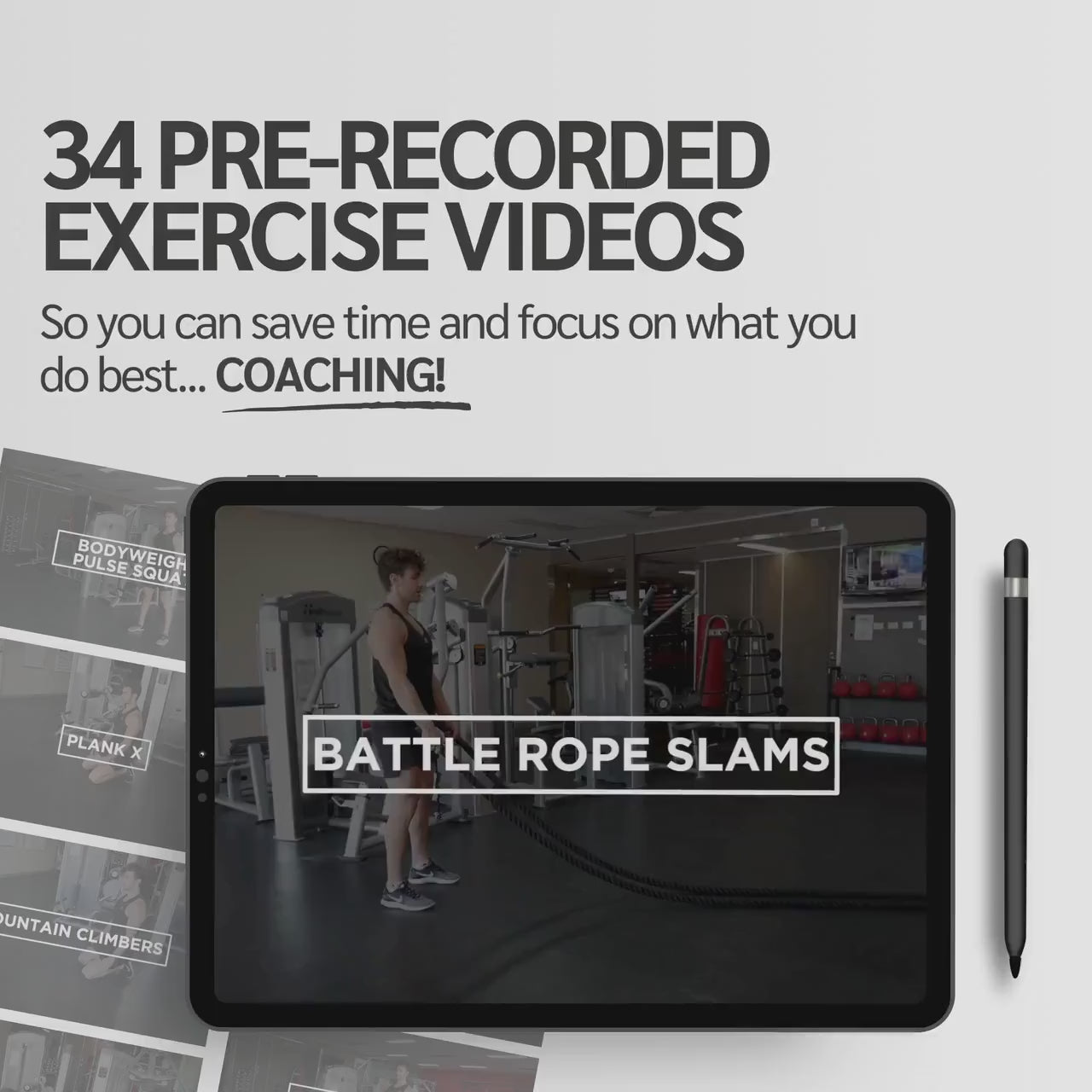 The Fitness Stall – 34 Done-for-You HIIT & Cardio Videos