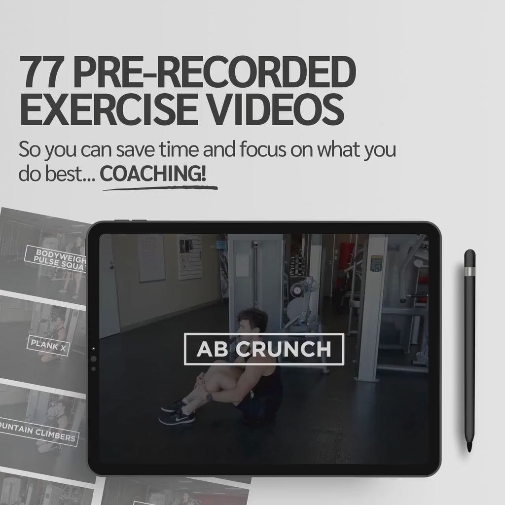 The Fitness Stall – 77 Done-for-You Exercise Videos for Trainers