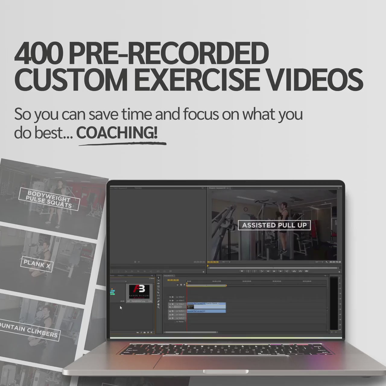 The Ultimate 400-Exercise Fitness Video Library – Full Body, HIIT, Strength & Abs Workouts for Coaches